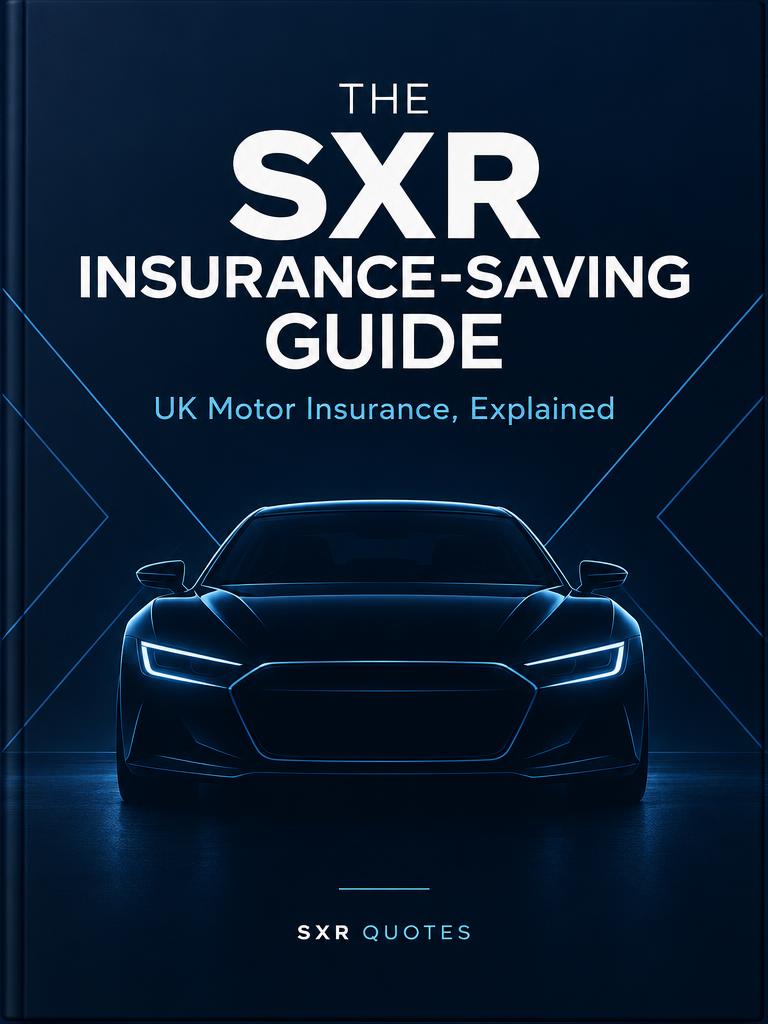 The SXR Insurance-Saving Guide cover